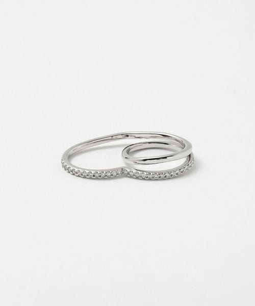 UNITED ARROWS/ハート ダブルリング/リング