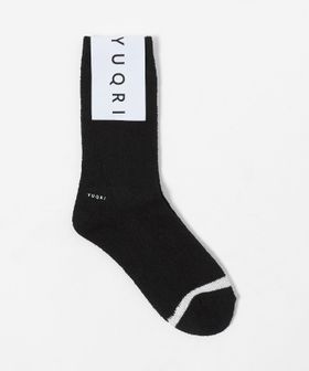 YUQRI/＜YUQRI＞バイカラーライン ソックス/ソックス / 靴下