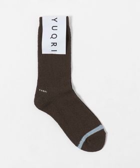 YUQRI/＜YUQRI＞バイカラーライン ソックス/ソックス / 靴下