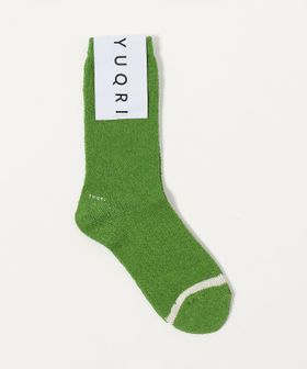 YUQRI/＜YUQRI＞バイカラーライン ソックス/ソックス / 靴下