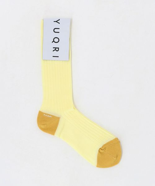YUQRI/＜YUQRI＞2TONE ソックス/ソックス / 靴下