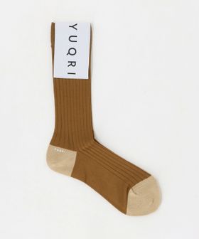 YUQRI/＜YUQRI＞2TONE ソックス/ソックス / 靴下