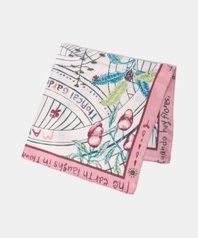 manipuri/＜manipuri＞SILK 65×65 スカーフ 26SS/スカーフ