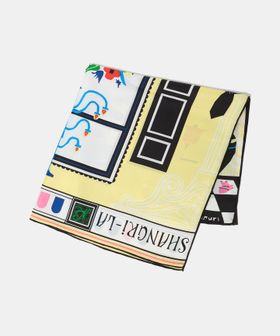 manipuri/＜manipuri＞SILK 65×65 スカーフ 26SS/スカーフ