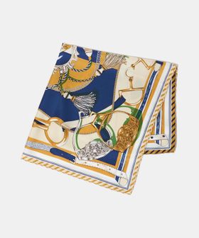 manipuri/＜manipuri＞SILK 65×65 スカーフ 26SS/スカーフ