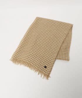 MARIANI/【一部別注】＜MARIANI＞LIN ギンガムチェック ストール/ストール / マフラー