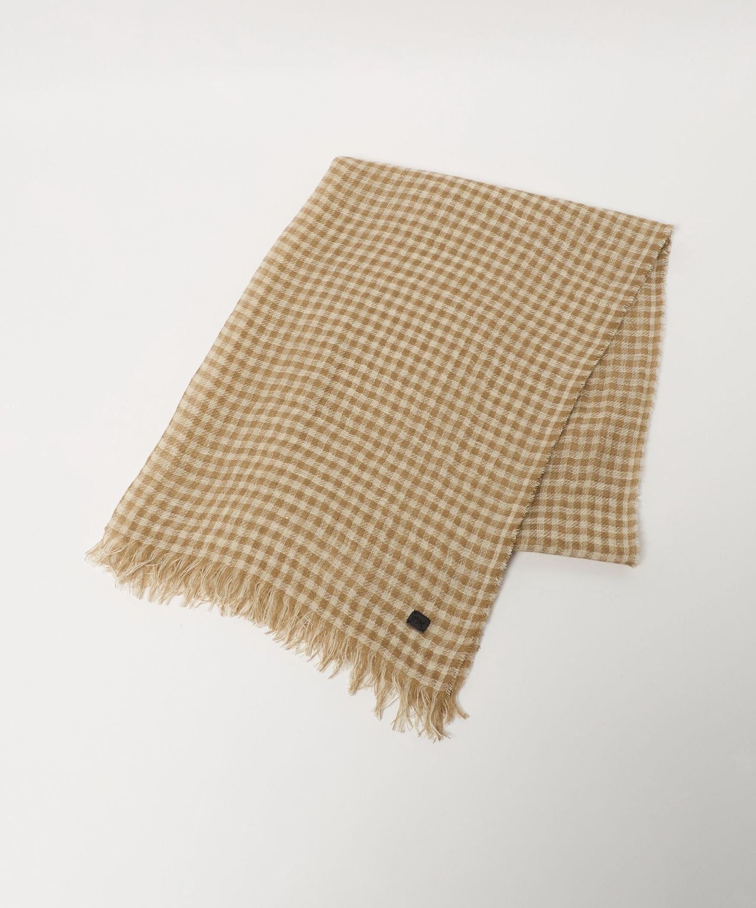 一部別注】＜MARIANI＞LIN ギンガムチェック ストール