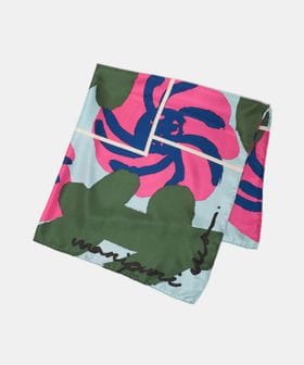 manipuri/＜manipuri＞SILK 88×88 スカーフ 26SS/スカーフ