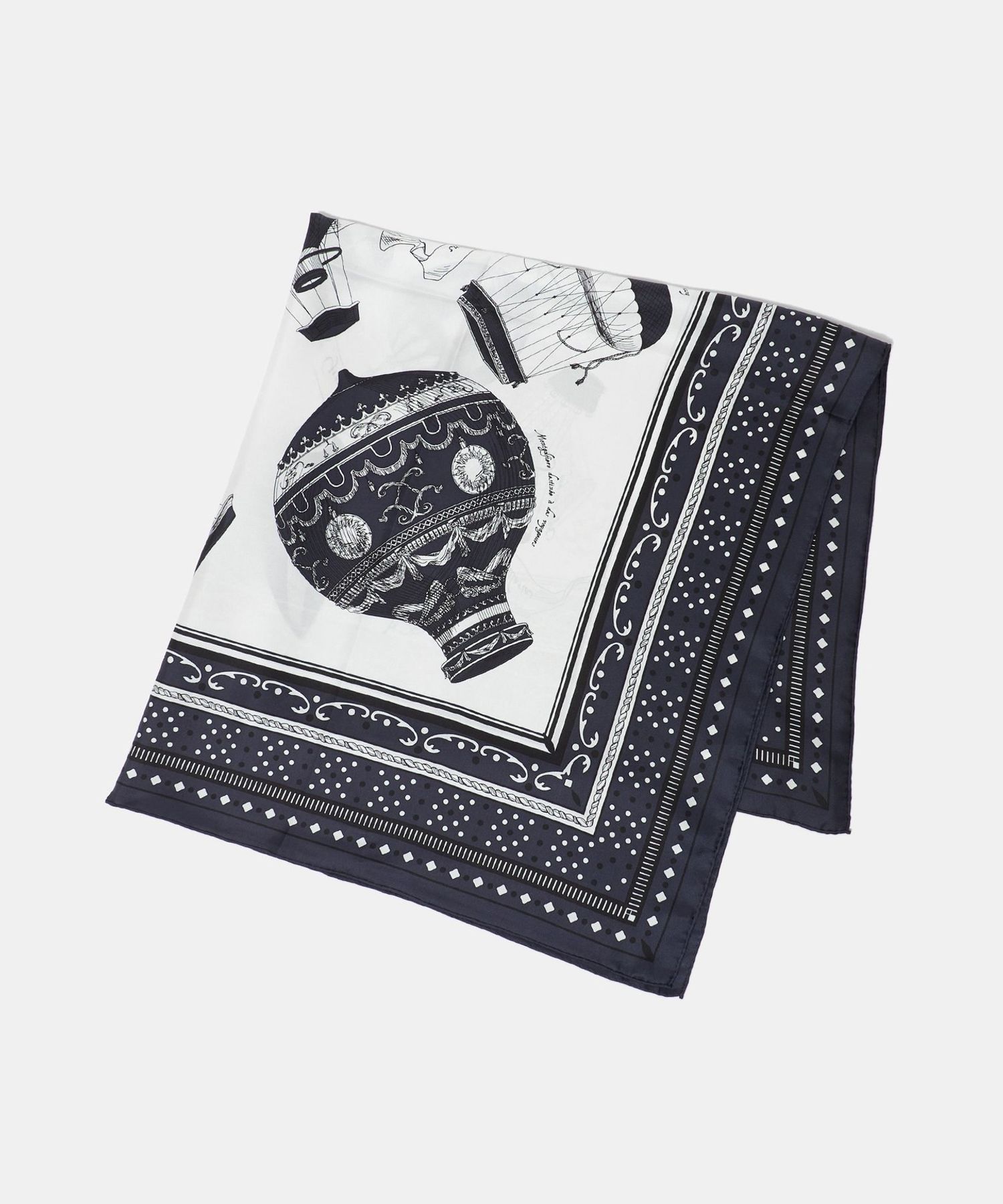 manipuri＞SILK 88×88 スカーフ 26SS