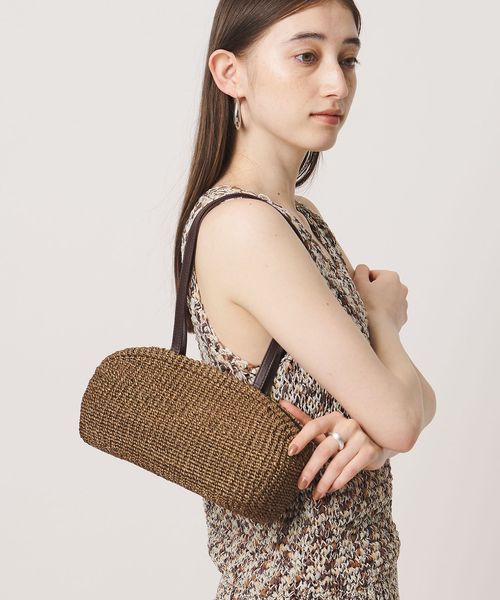 UNITED ARROWS/アバカ コクーン バッグ/かごバッグ