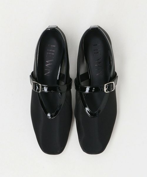 HEWN/＜HEWN＞SQ MESH フラットシューズ/フラットシューズ