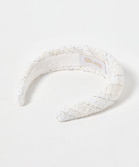 MAISON MICHEL/＜MAISON MICHEL＞ツイードライク ヘッドバンド/ヘアアクセサリー