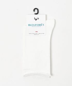 BLEU FORET/＜BLEU FORET＞CTN VEL クルー ソックス/ソックス / 靴下