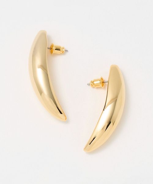 UNITED ARROWS/ストリームライン ピアス/ピアス（両耳用）