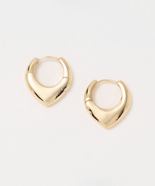 UNITED ARROWS/デフォルメ フープ ピアス/ピアス（両耳用）