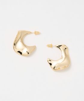 UNITED ARROWS/ウェイビー メタル ピアス/ピアス（両耳用）