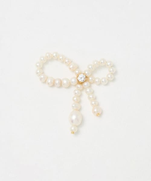 Completedworks/＜Completedworks＞淡水パール BOW リング/リング