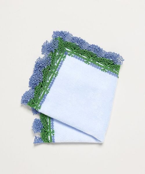 近沢レース店/＜近沢レース店＞アガパンサス ハンカチ/ハンカチ / バンダナ