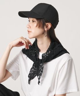 TRESSE/【別注】＜TRESSE＞レーススカーフ＆キャップ/キャップ