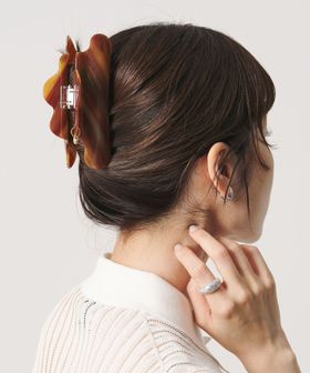 TRESSE/【別注】＜TRESSE＞ダブルチャーム クリップ/ヘアアクセサリー