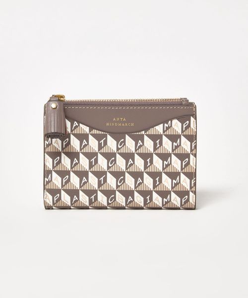 ANYA HINDMARCH/【別注】＜ANYA HINDMARCH＞IAAPB ダブルジップ ウォレット/財布