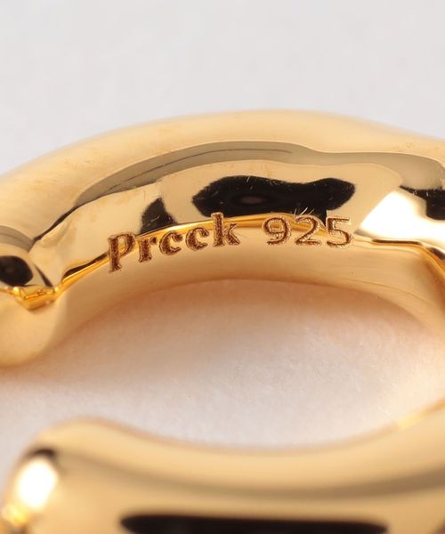 PREEK＞YU―KIN TWIST HOOP EARRINGS SMALLピアス