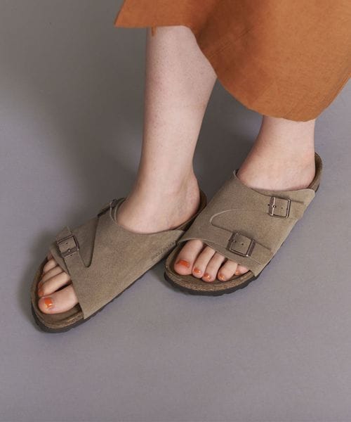 BIRKENSTOCKu003e suede ZURICH sandals