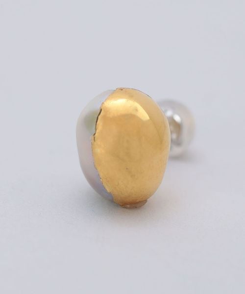 PREEK＞ROUGH BAROQUE PEARL EARRINGS/ピアス