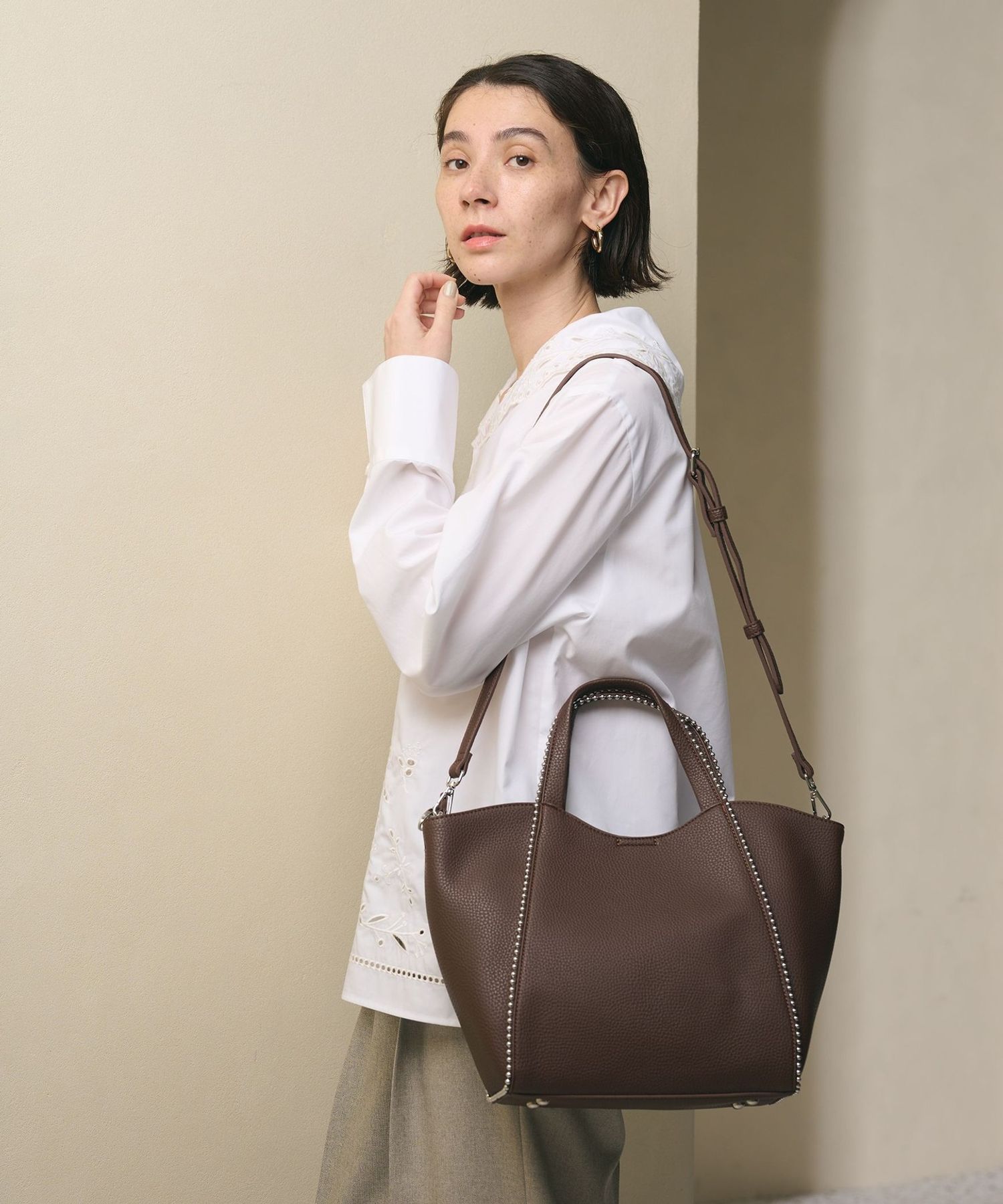 ボールチェーン トートバッグ ―2WAY―