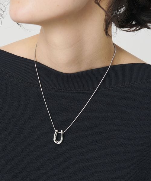 BEAUTY&YOUTH/Uモチーフ チェーン ネックレス/ネックレス