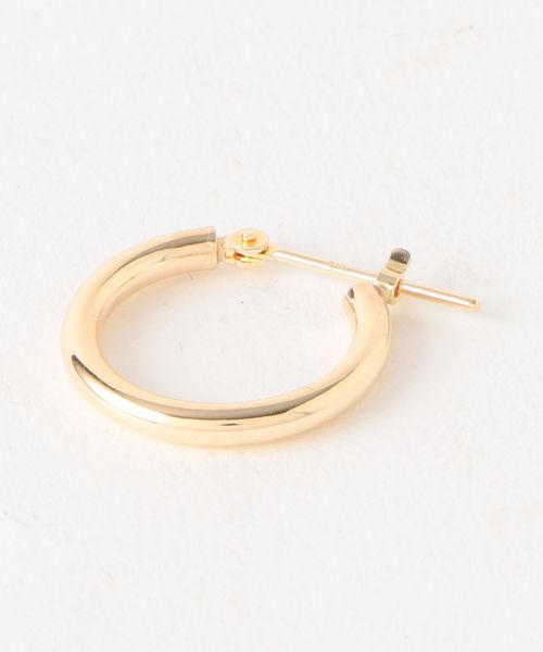 BY K10 パイプフープピアス/2.0x15