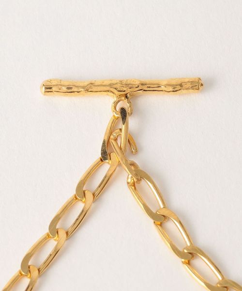 Preek YU-KIN LARIETTE BRACELET ゴールドプレート PREEK＞YU―KIN LARIETTE BRACELET GOLD PLATED/ブレスレット