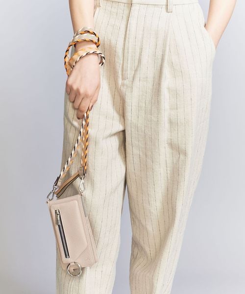 BEAUTY&amp;YOUTH UNITED ARROWS - 新品　ajew デザインカラーショルダーBLUE×BEIGE  ストラップ AJEW＞デザインカラーストラップ（スマホグッズ）｜ajew
