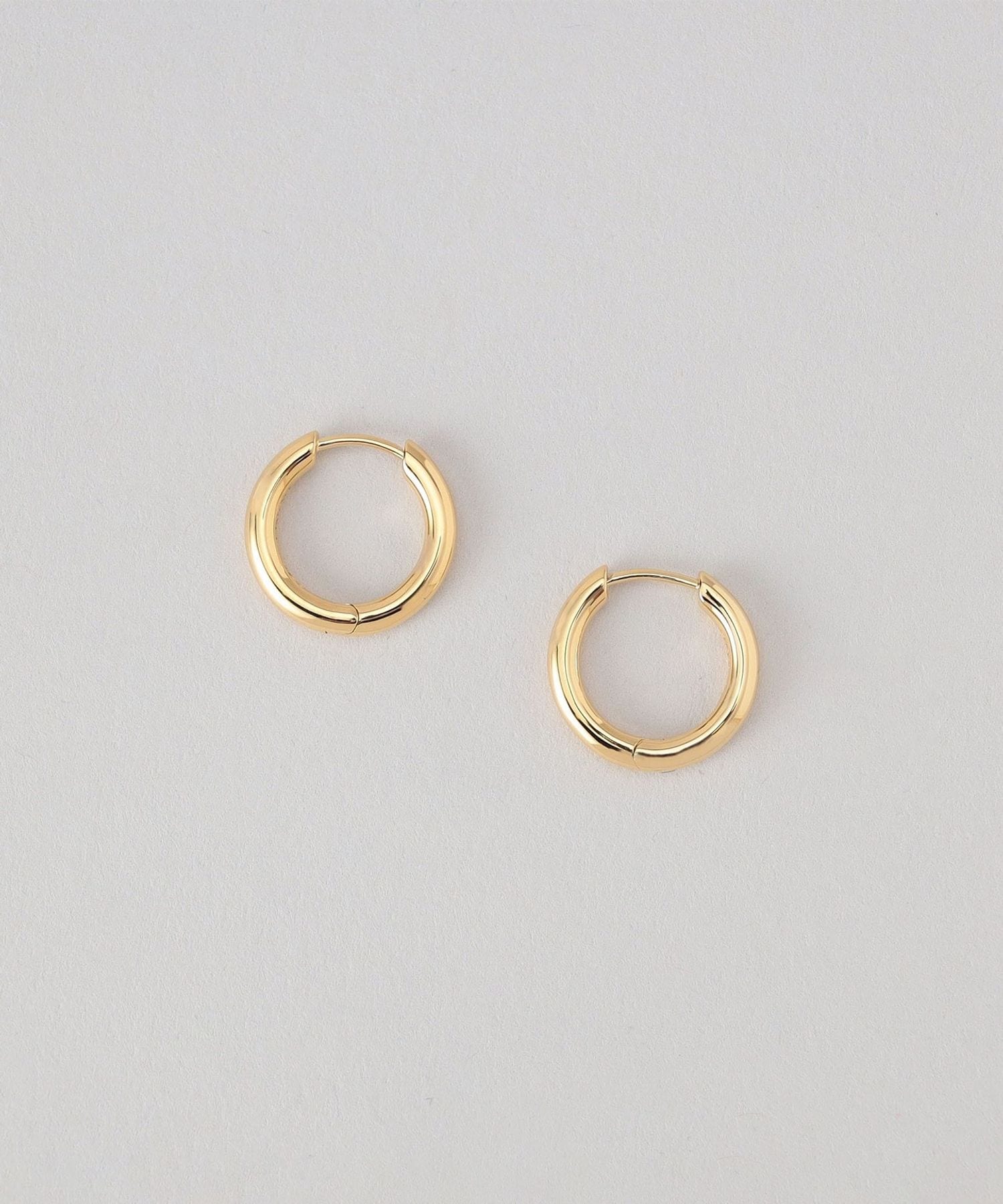 BONEE ゴールド ピアス BONEE（ボーニー）GLITTERY CHIPPED APPLE Gold /ゴールドピアス