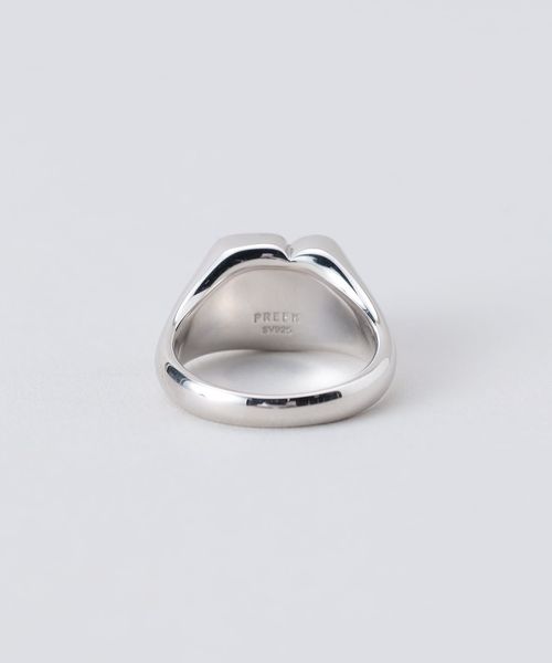 PREEK＞HOW RAW HEART DALMATIAN STONE RING/リング