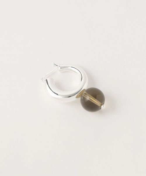 ユナイテッドアローズ購入 JAMIRAY ジャミレイシルバーピアス セール】＜JAMIRAY＞シルバー チャンキー フープピアス（ピアス