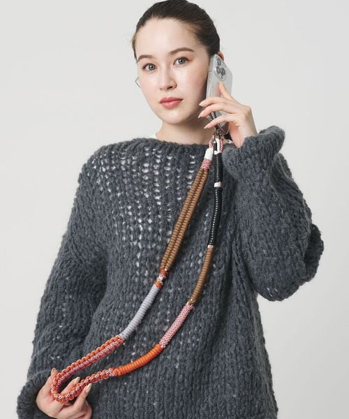 A SCENE/＜A SCENE＞Design paracord shoulder/スマホショルダー/モバイルアクセサリー
