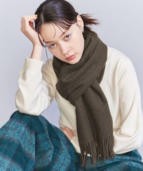 ストール　ユナイテッドアローズ ウールチェック ストール / マフラー