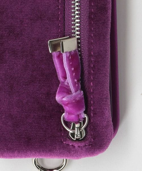 ajew＞CADENAS ベルベット チェーン ストラップ iPhone14/16e