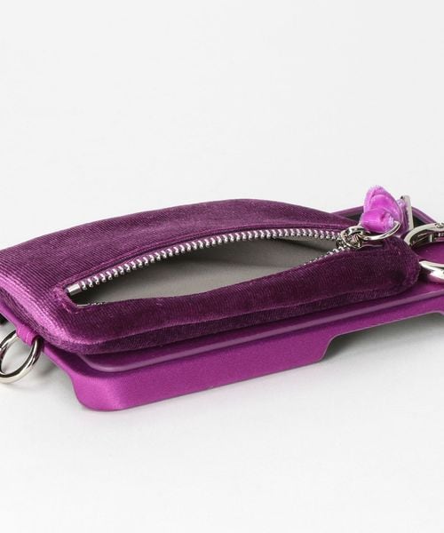 ajew＞CADENAS ベルベット チェーン ストラップ iPhone14/16e
