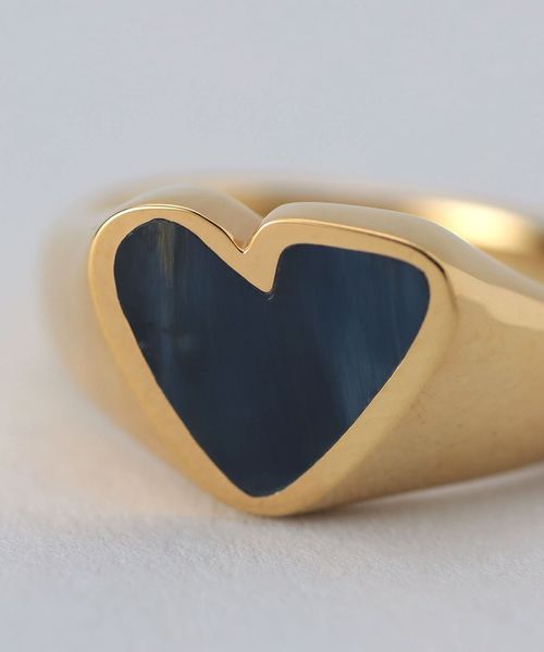 PREEK＞HOW RAW HEART PIETERSITE STONE RING/リング