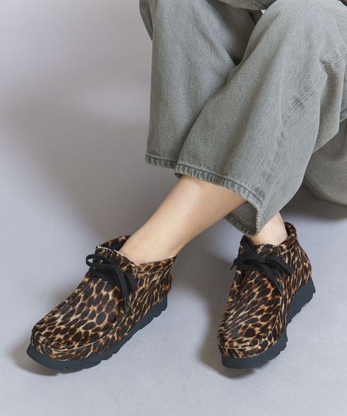 【美品】Clarks Originals ヒョウ柄 ローファー Clarks - 【新品未使用】クラークス レオパード ローファー PONY
