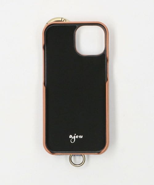 iPhoneアクセサリー BEAUTY&YOUTH ajew＞CADENAS ストラップ iPhone14/16e共通対応ケース