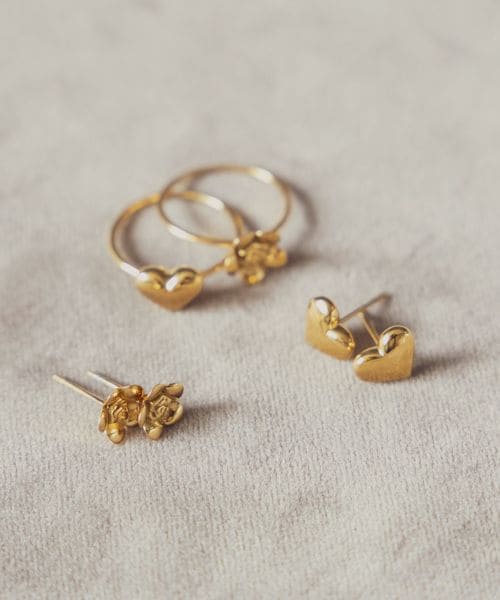 ＜by Preek＞ハート ピアス by Preek＞ハート ピアス