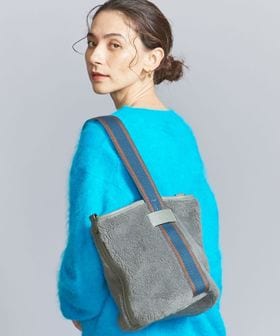 別注】＜Folna＞フェイクムートン リバーシブル ワンショルダーバッグ