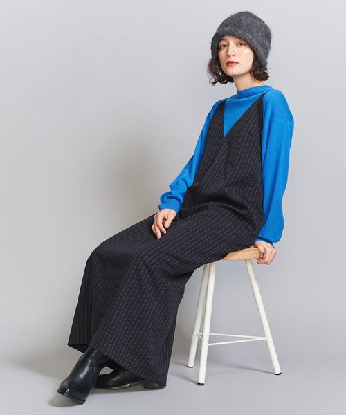 beauty＆youth アンゴラ混 ニットキャップ アンゴラ混 ニットキャップ