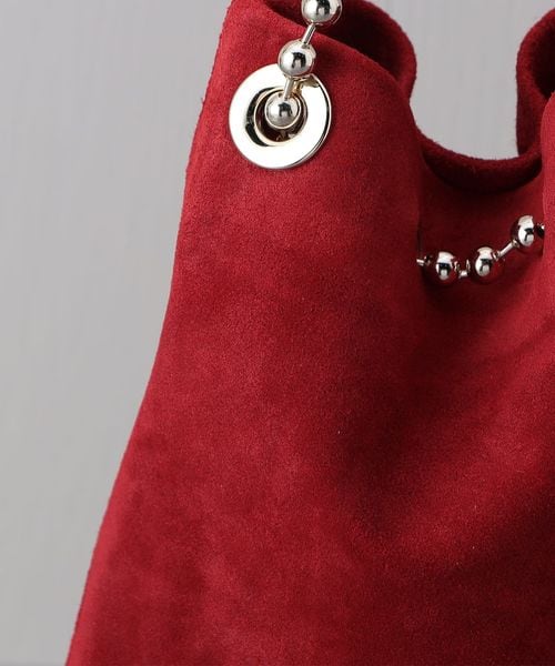 充実の品 LERANTD＞GLOBE SUEDE BAG/バッグ バッグ