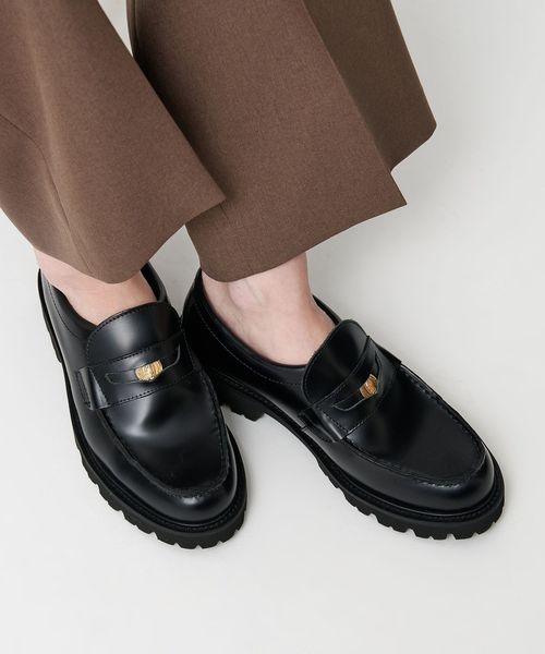 【極美品】DRESSTERIOR別注 CAMINANDO ローファー 別注】 ＜CAMINANDO＞レザー コインローファー