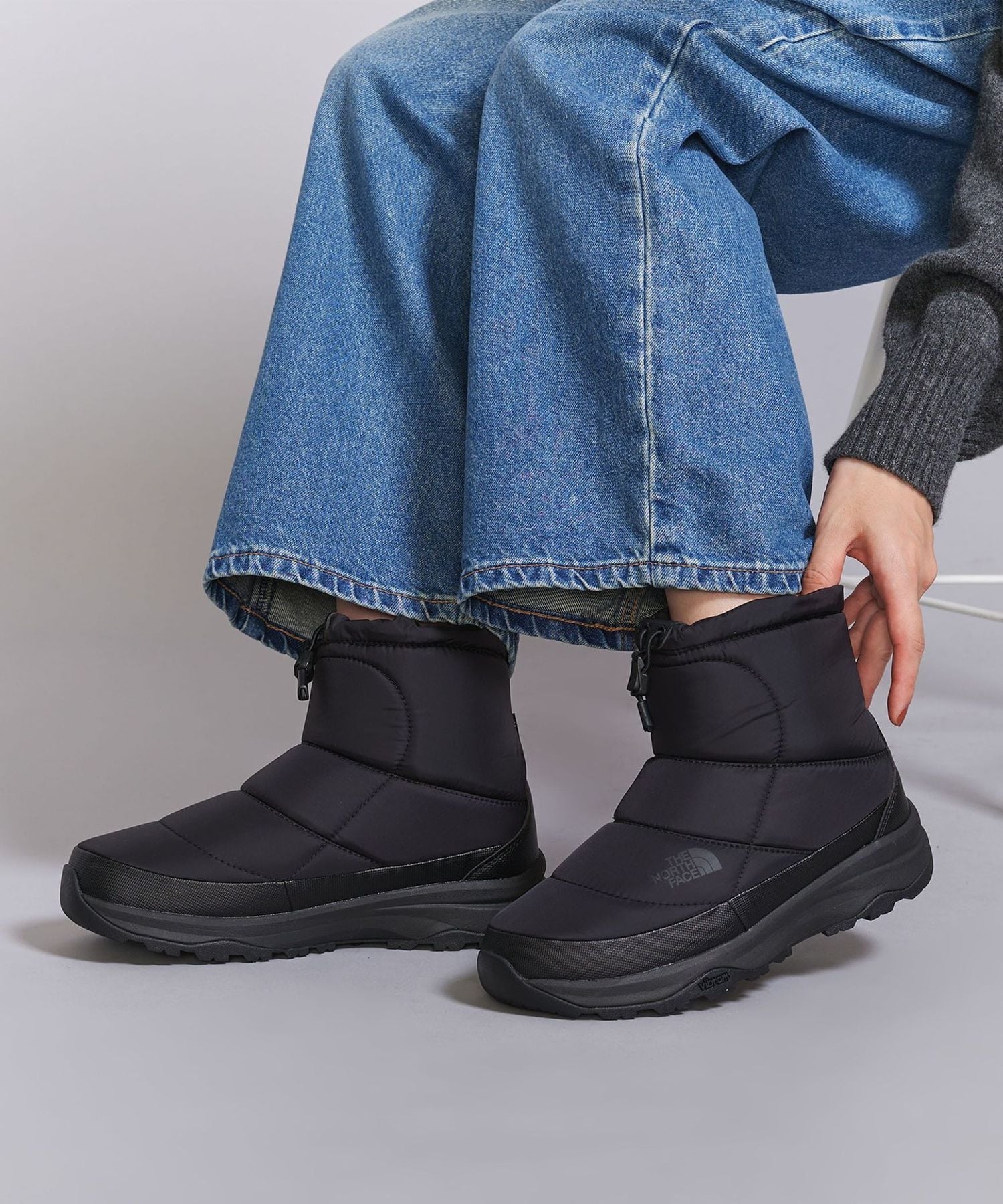 ヌプシ ブーティ ウォータープルーフ ショート ウール 公式】ヌプシ ブーティ ウォータープルーフ ロゴ ショート（ユニ