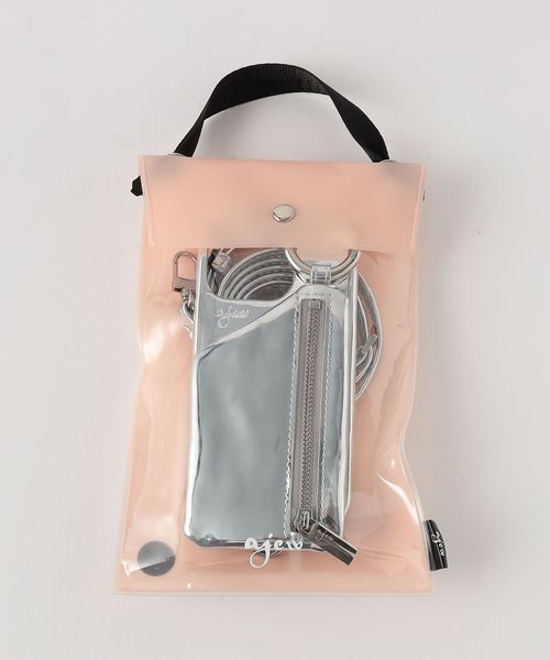 ＜ajew＞GLOW CADENAS ストラップ iPhone15Proケース ajew＞CADENAS ストラップ iPhone15Proケース